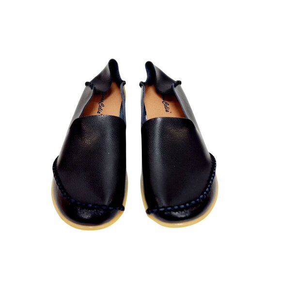 Woman Loafer Shoes Size 8.5 /40 Black Antiskid Flat Oversize Flat - Picture 12 of 13